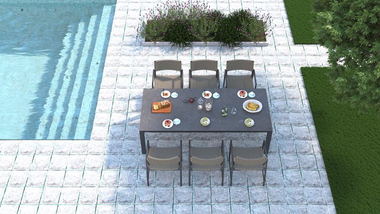 CALLA DINING TOP VIEW02 CALLA DINING TOP VIEW02