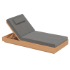 EMMA TEAK LOUNGER