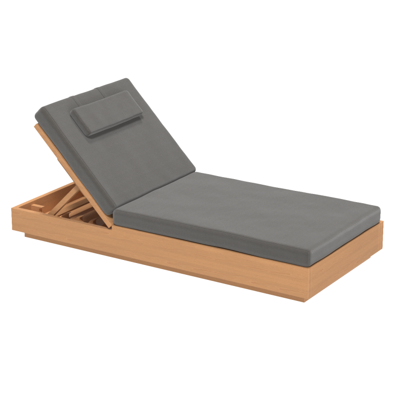 EMMA TEAK LOUNGER EMMA TEAK LOUNGER