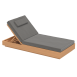 EMMA TEAK LOUNGER