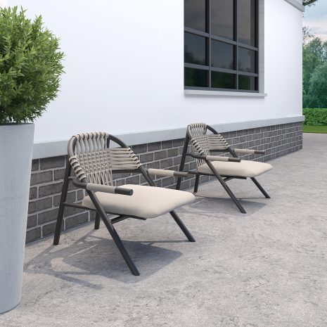 FOSCO LOUNGE SIDE VIEW FOSCO LOUNGE SIDE VIEW