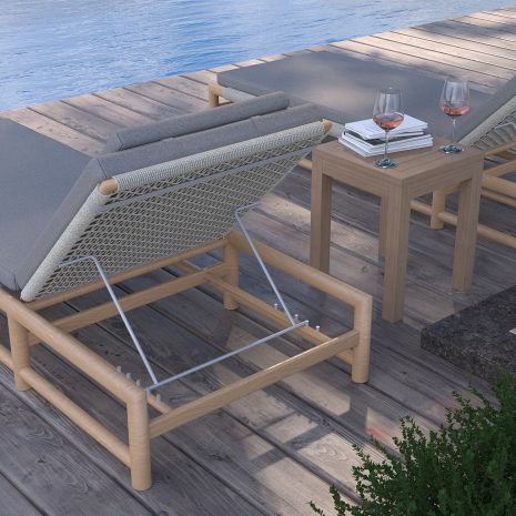 GRACE SUN LOUNGER BACK VIEW GRACE SUN LOUNGER BACK VIEW