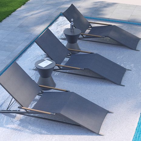 JARDIN LOUNGER TOP VIEW