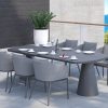 CALGARY OVAL DINING 1 with back pillow