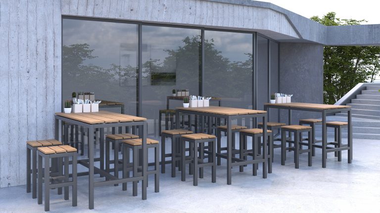 Laguna High Table Luxury Outdoor Bar Table