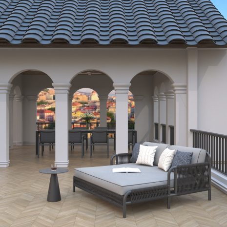 LAZIO DAYBED SIDE VIEW LAZIO DAYBED SIDE VIEW