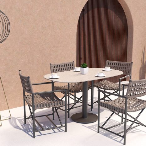 OVAL BISTRO WITH AMARFI CHAIR