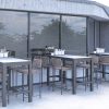 Trident Ceramic High Table Luxury Outdoor Bar Table