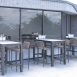 TRIDENT CERAMIC TABLE