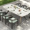 Leon Dining Table is designed for elegant outdoor dining