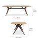 LEON Table240-TeakTop