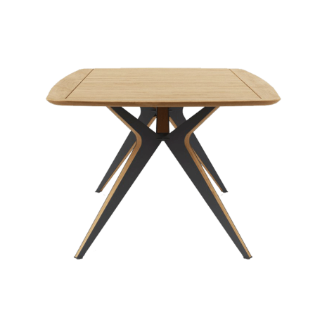 LEON Table240-TeakTop1