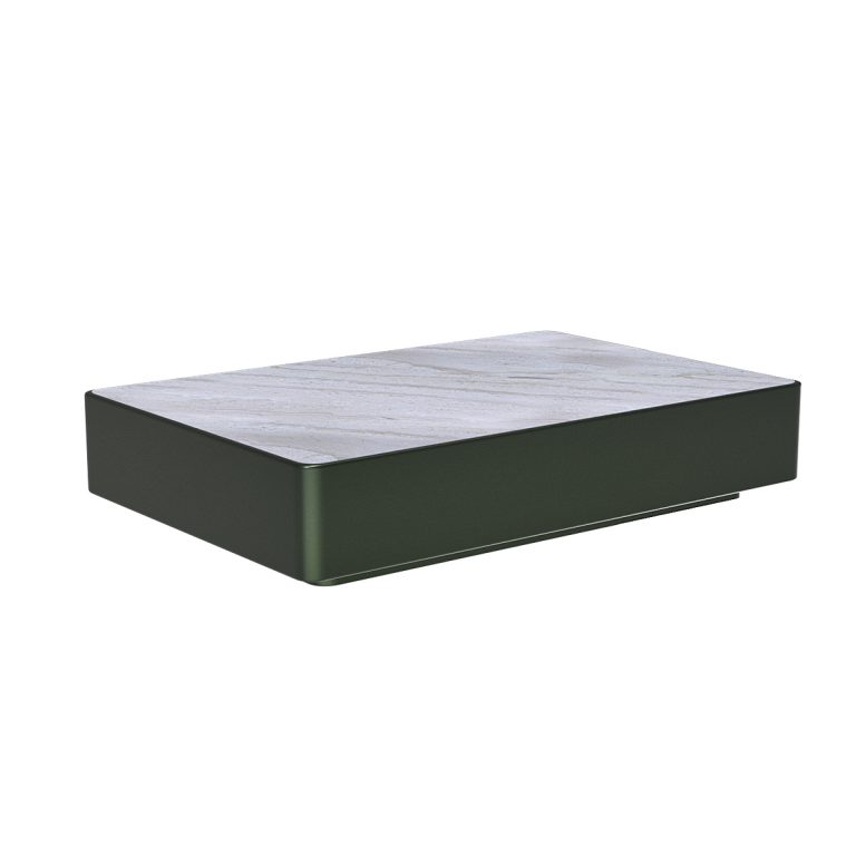 ORCHID SIDE VIEW Orchid Rect Table Premium Outdoor Dining Table