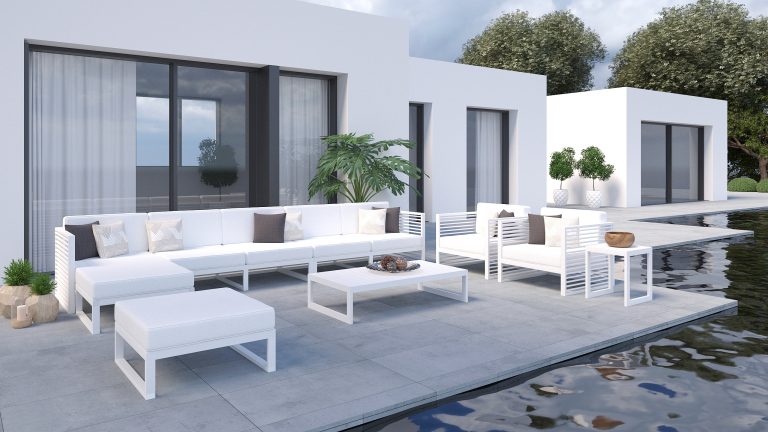 PACIFIC MODULAR SOFA WHITE PACIFIC MODULAR SOFA WHITE