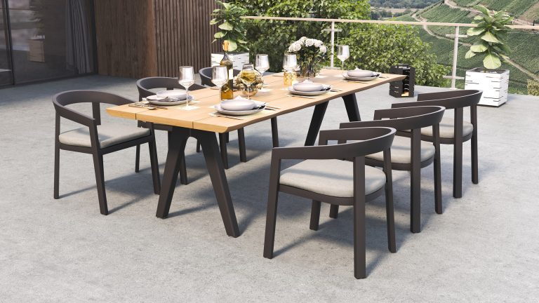 TERRA DINING TABLE SIDE VIEW (2) TERRA DINING TABLE SIDE VIEW (2)