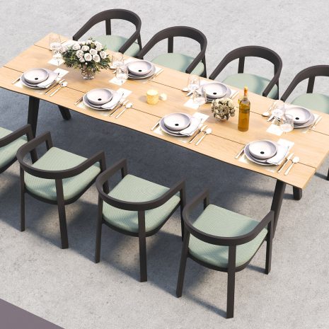 TERRA RECT.TABLE
