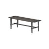 Vanity Bench offers stylish outdoor seating