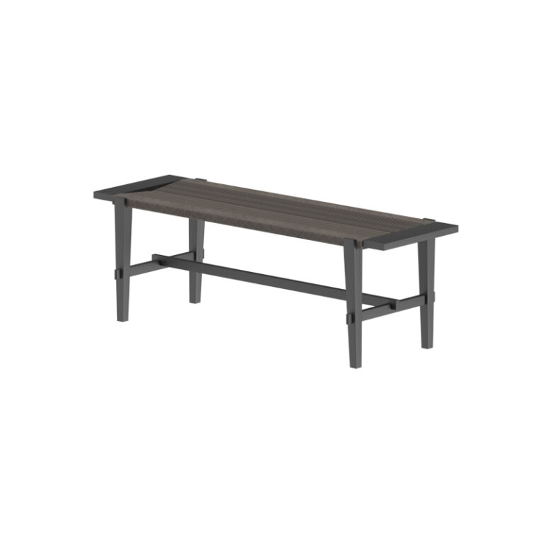 VANITY BENCH Vanity Bench offers stylish outdoor seating