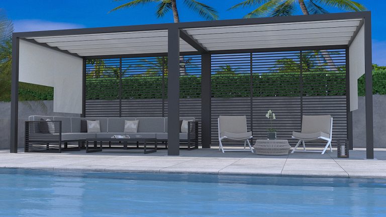 POOL CABANA FRONT VIEW POOL CABANA FRONT VIEW