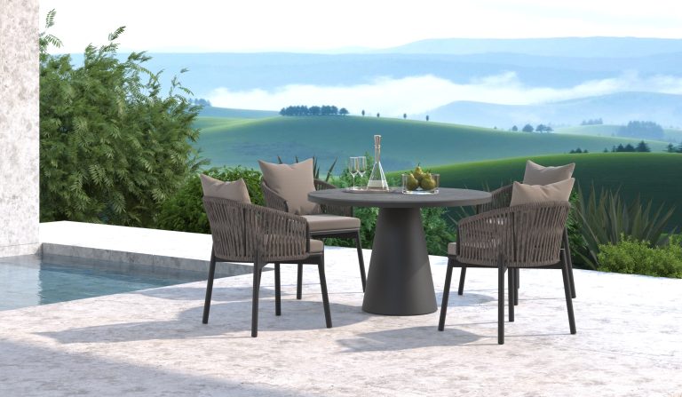 ROUND DINING CERAMIC TOP with RIO ROUND DINING CERAMIC TOP with RIO