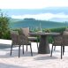 ROUND DINING CERAMIC TOP with RIO