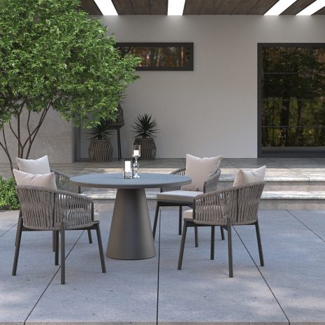 ROUND DINING TEAK RIO CHAIR