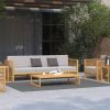 Pacific Teak Sofa | Luxury Outdoor Teak Sofa