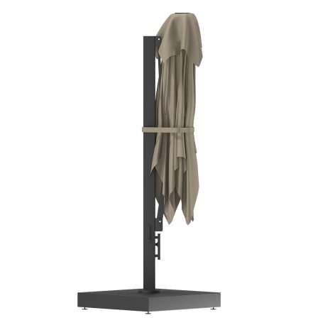 SQUARE BLACK FRAME UMBRELLA TIED SQUARE BLACK FRAME UMBRELLA TIED