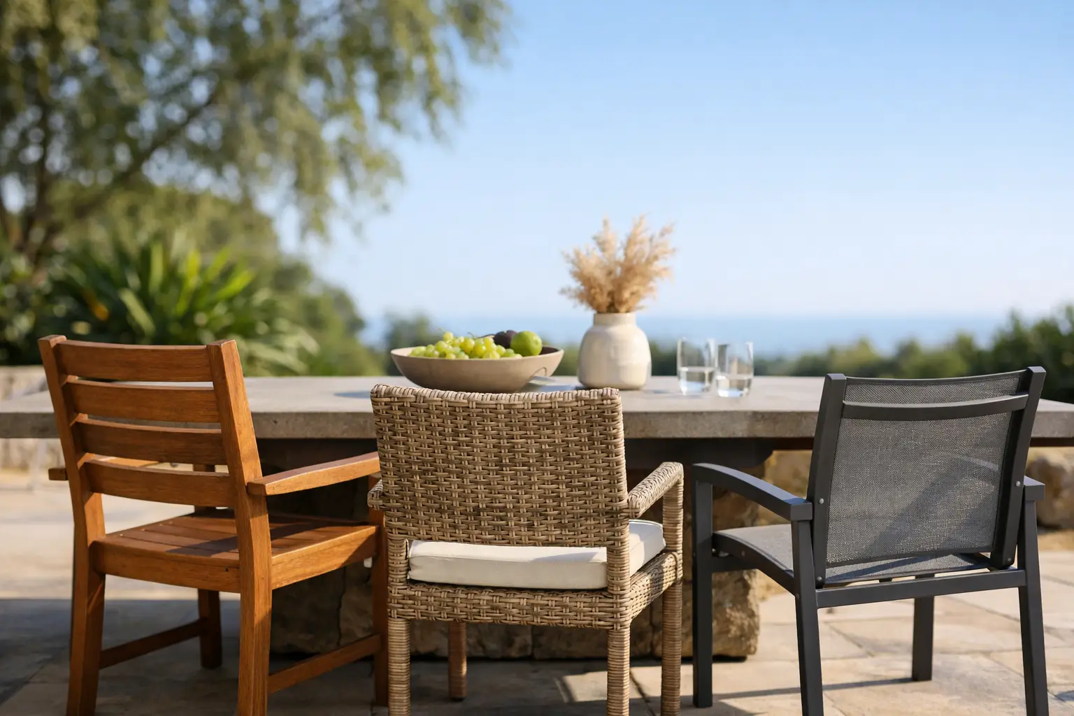 Best Materials for Outdoor Dining Chairs