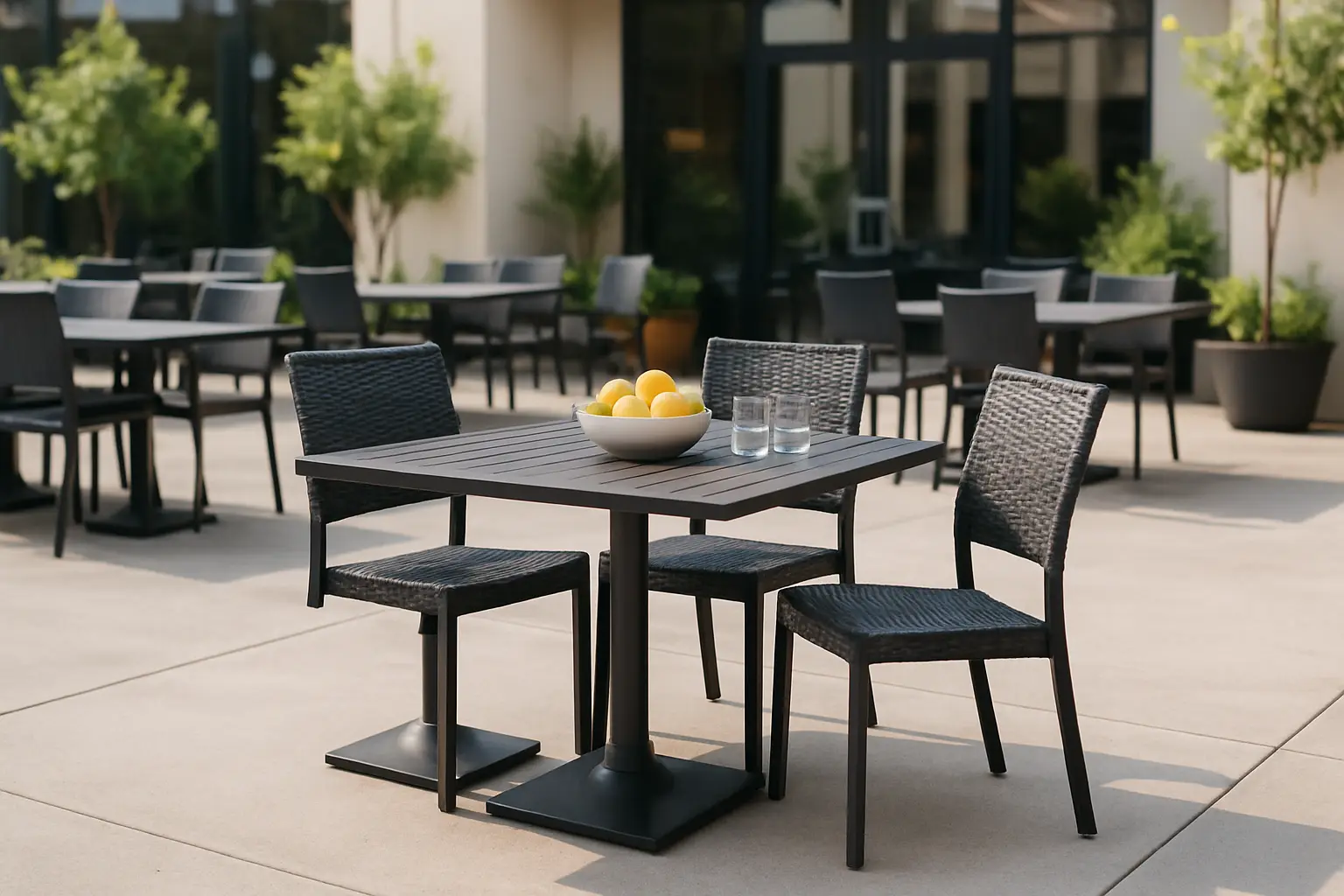 Commercial Patio Dining Sets: A Real Review