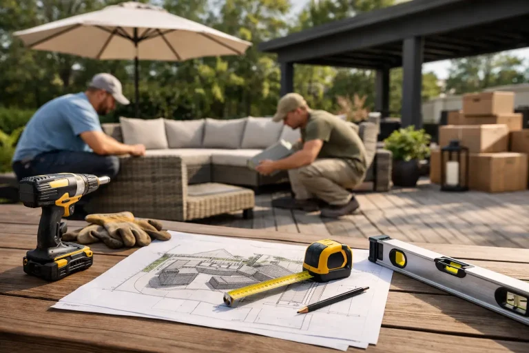 How to Plan Outdoor Furniture Installation