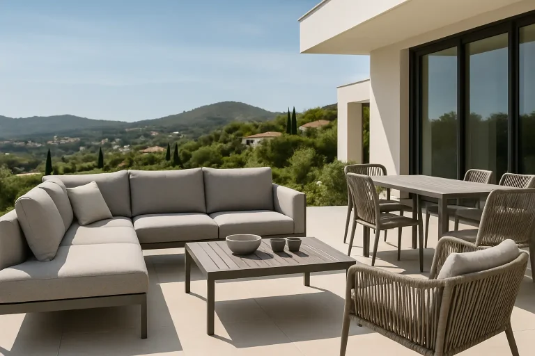 Modern Outdoor Furniture for Villas That Performs