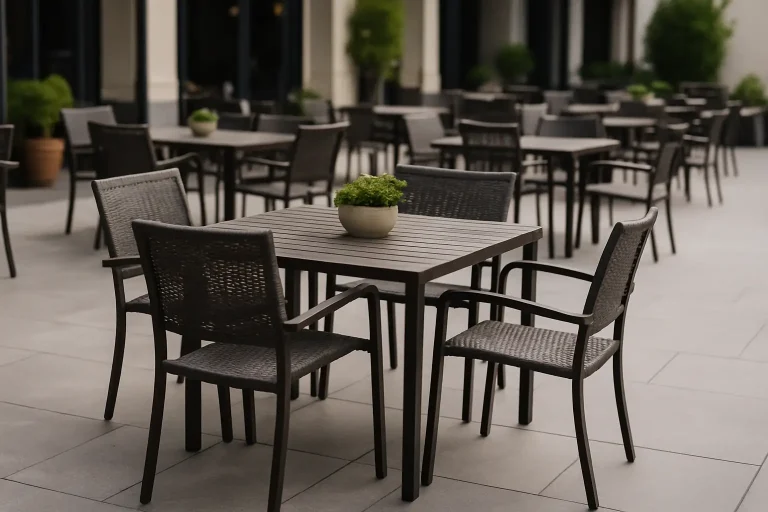 Outdoor Dining Sets That Work for Restaurants