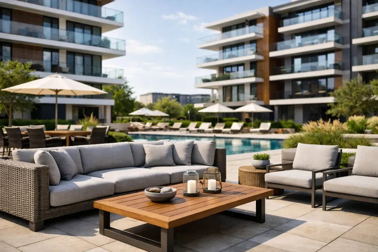 Outdoor Furniture Supplier for Property Developers