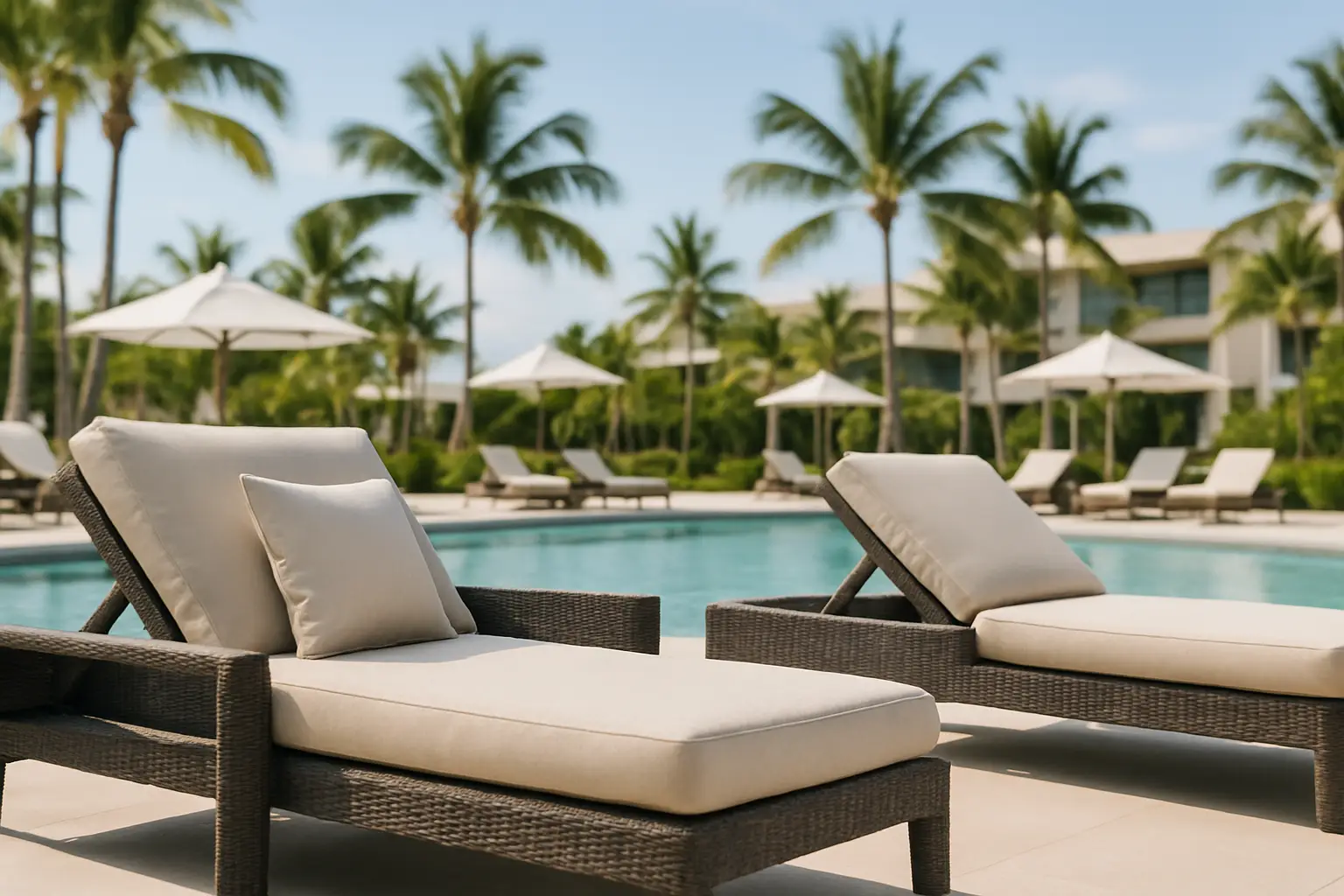 Outdoor Lounge Seating That Performs at Resorts