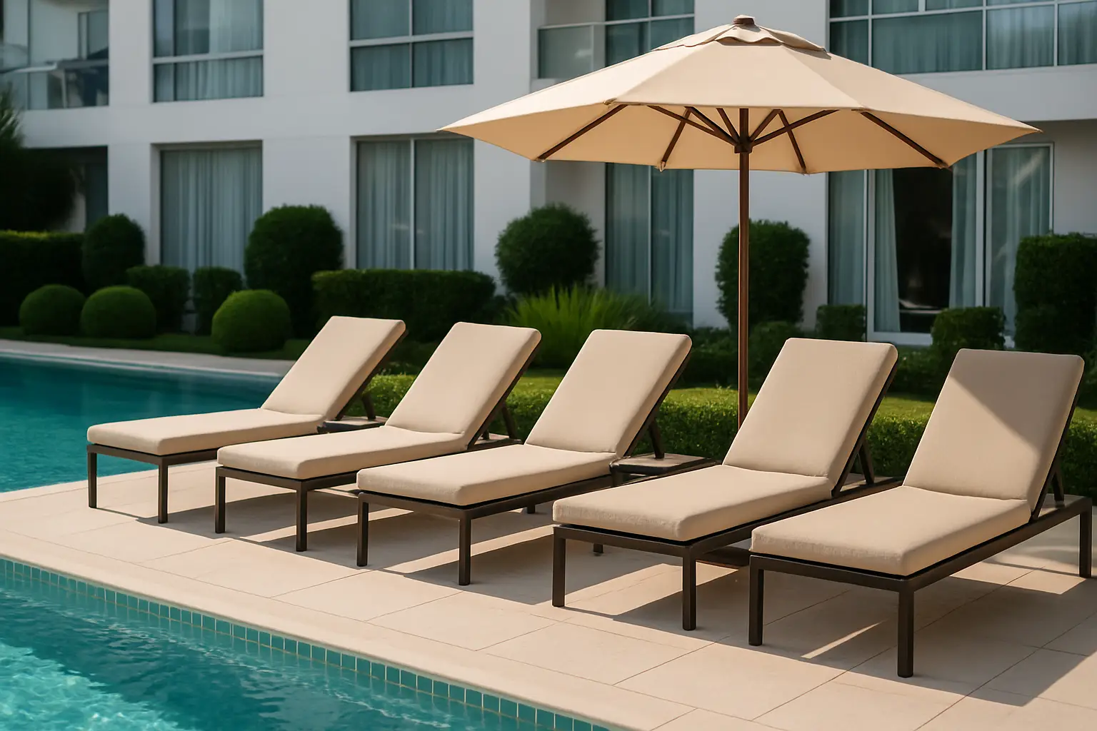 Pool Deck Furniture Hotels Can Depend On