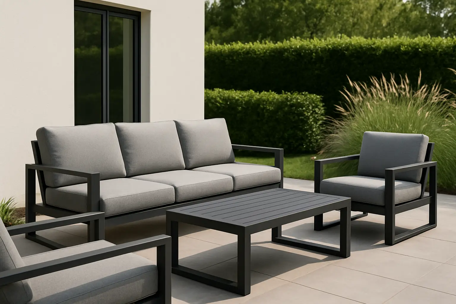 Quick-Ship Outdoor Furniture That Holds a Spec