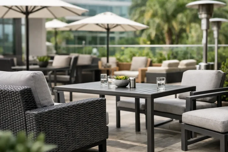 What Makes Outdoor Furniture Commercial Grade?