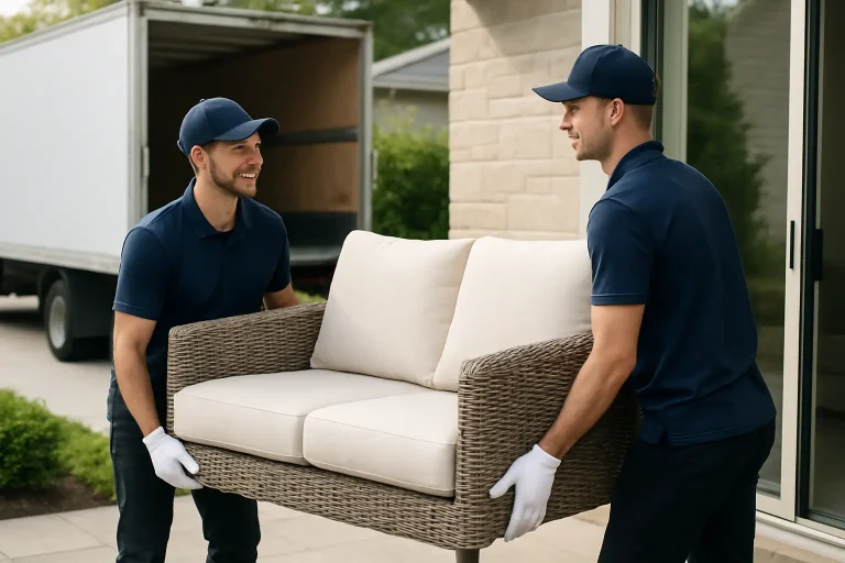 White Glove Outdoor Furniture Delivery, Explained