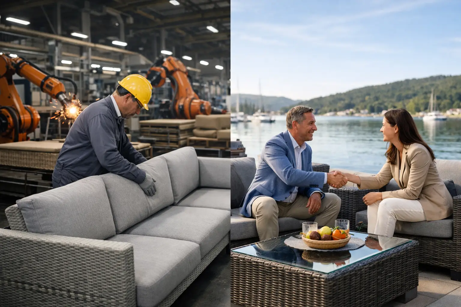 Factory Made vs Trading Outdoor Furniture