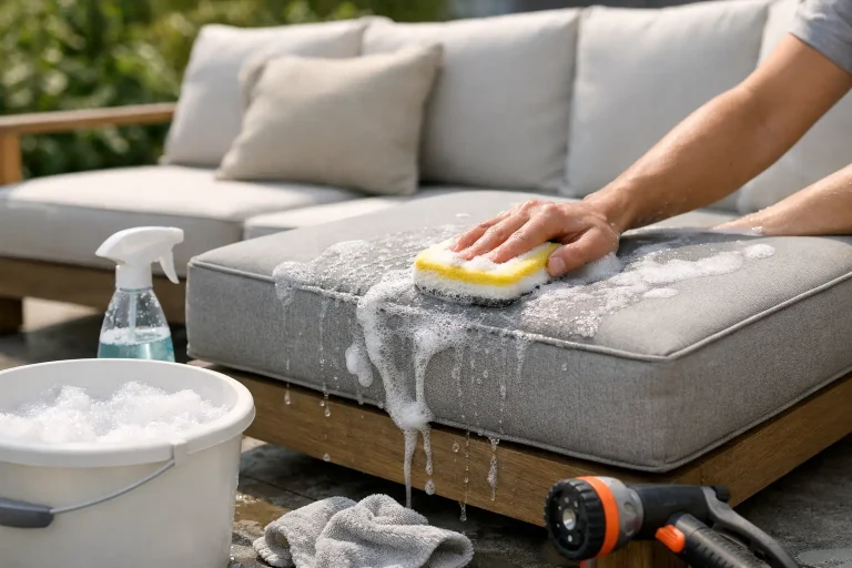 How to Clean Quick Dry Outdoor Foam Right