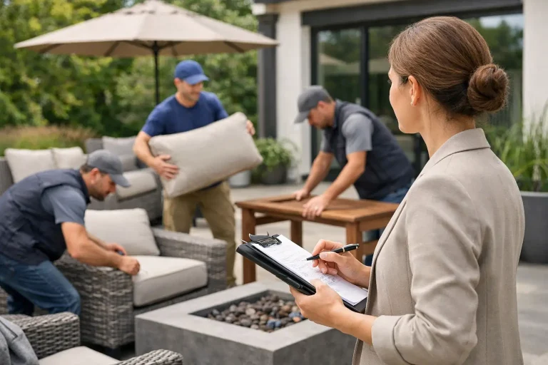 Outdoor Furniture Installation Coordination Services