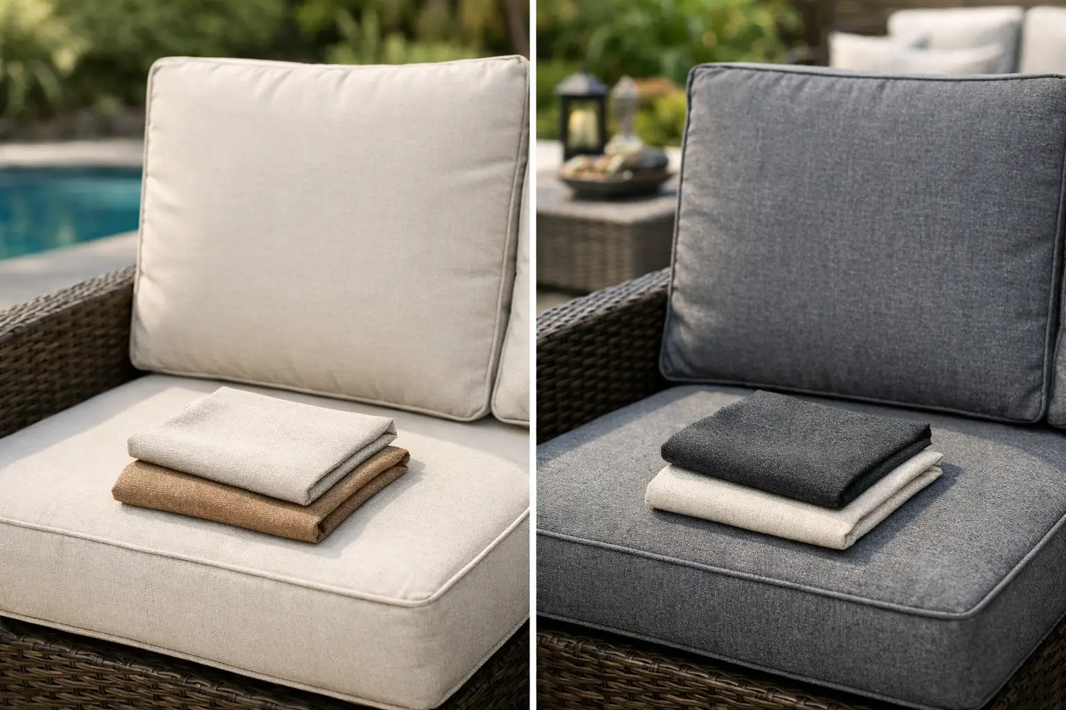 Sunbrella vs Olefin Outdoor Cushions