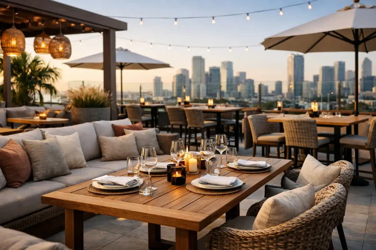 How to Furnish Rooftop Restaurants Right