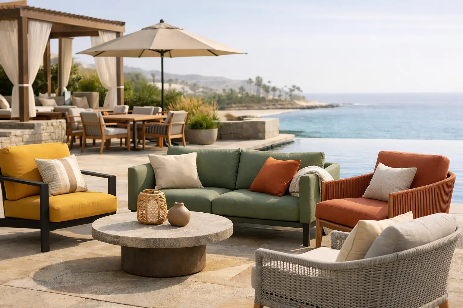 Outdoor Furniture Color Trends for Hospitality