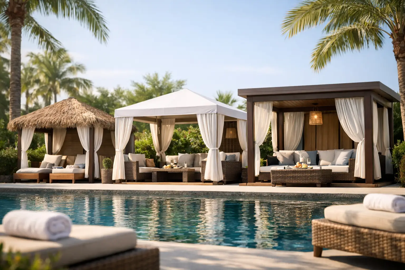 Resort Cabana Sizing Examples That Work